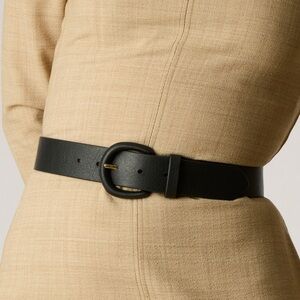B-Low The Belt 'Yara' Black Pebbled Leather Belt Size XL